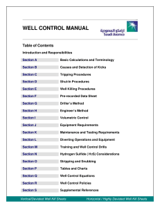 Well Control Manual