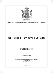 Sociology syllabus-1