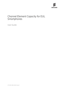 Channel Element Capacity for EUL