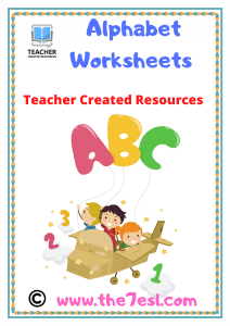 Alphabet Worksheets Copyright www.the7esl.com