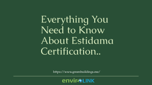 Top Provider of Estidama Certification in UAE