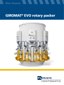 GIROMAT EVO rotary packer