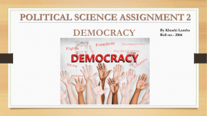 political science sem 2 ppt