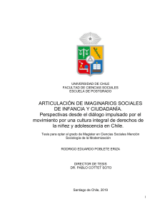 Articulación de imaginarios sociales de infancia y ciudadanía