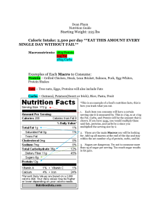 Dean Pham Workout and Nutrition