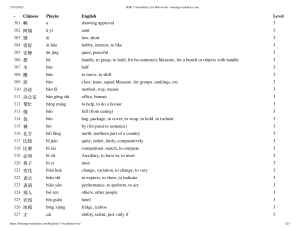 hsk-3-vocabulary-list