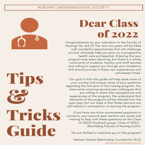NUS Tips and Tricks Guide 2020