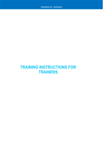 TrainingForTrainers English