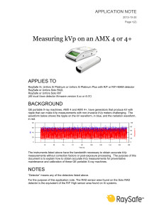 application note - measuring kvp on an amx 4 or 4plus-2013-10-30 0