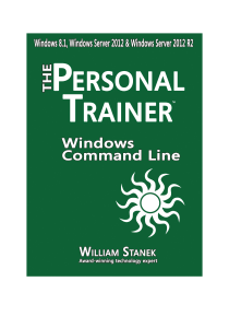 Windows Command-Line for Windows 8.1, Windows Server 2012, Windows Server 2012 R2  The Personal Trainer ( PDFDrive.com )