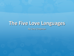 OYO- Five love languages