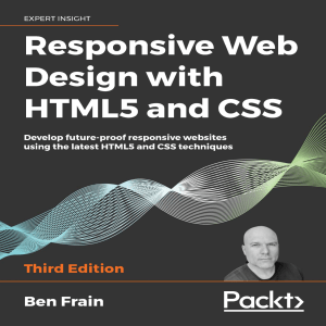 Responsive Web Design with HTML5 and CSS Textbook