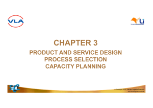 Chapter 3: Process selection