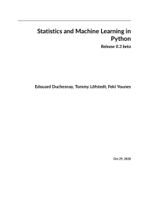 Statistics and Machine Learning in Python 29 Oct 2020-1