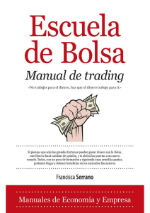 Escuela de Bolsa. Manual de Trading - Francisca Serrano