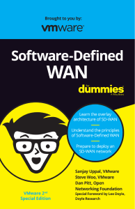 SD WAN For Dummies VMware 2nd SpecialEdition