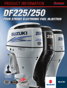 2016 Suzuki DF225-250 Brochure