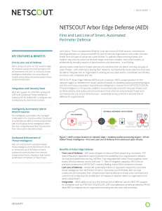 SECPDS 013 EN-2202 - NETSCOUT Arbor Edge Defense