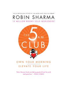 The 5 AM Club (Robin Sharma) 