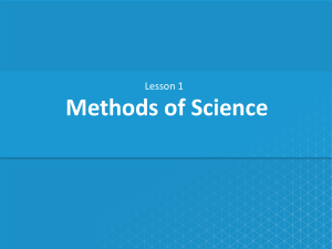 CA Lesson 1 Methods+of+Science(1)
