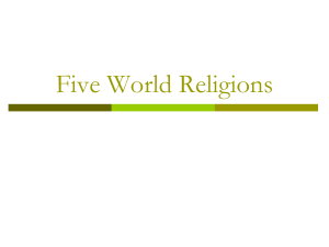 5 MAJOR WORLD RELIGIONS modified-1