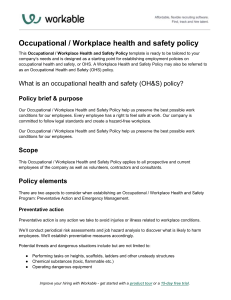 Occupational- -Workplace-health-and-safety-policy
