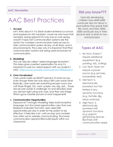 AAC Newsletter