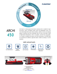 Archi 450 Technical Data