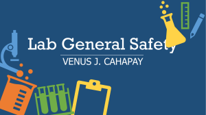 CHAPTER 5 Lab General Safety