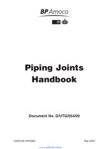 piping joints handbook