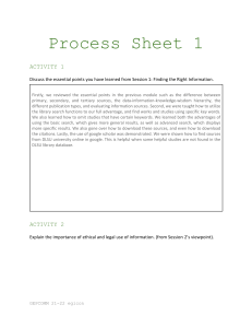 Process Sheet 1-2