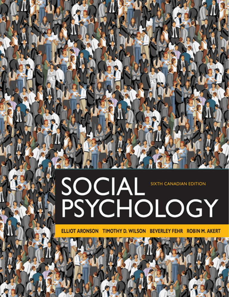 Society 6. Social Psychology. Элиотт Аронсон. Society Six. Social Psychology Pack.