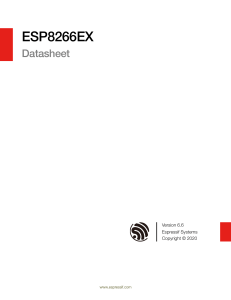 esp32 DATASHEET