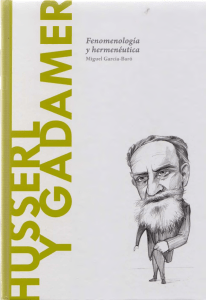 30. Garcia-Baró, Miguel - Husserl y Gadamer. Fenomenología y hermenéutica