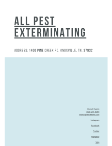 All Pest Exterminating