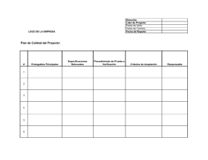 10 Plan de Calidad