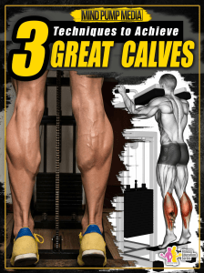 Achieve Great Calves