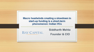 Macro headwinds creating a slowdown in start-up funding | Siddharth Mehta Bay Capital