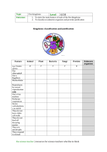Classifying-organisms-and-the-five-kingdoms-worksheet