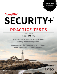 Comptia Security+ Practice Tests Exam SY0-601 (David Seidl) pdf