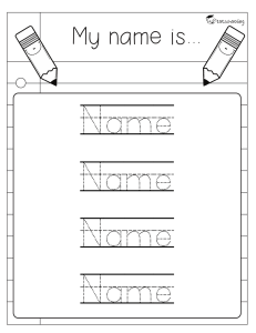 Name Tracing Editable-