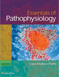 Porth Essentials of Pathopharm 4e