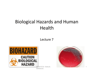 Lecture 7 Biological Hazards (3)