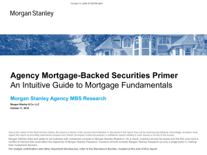 Agency MBS (Morgan Stanley)