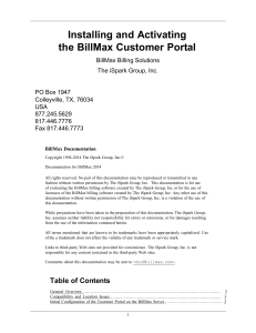 installing-and-activating-the-billmax-customer-portal