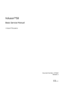 VOLUSON S10 S10 Expert BT18 Basic Service Manual SM 5775465 3