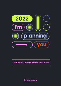 2022 Goals Workbook (click link on page)