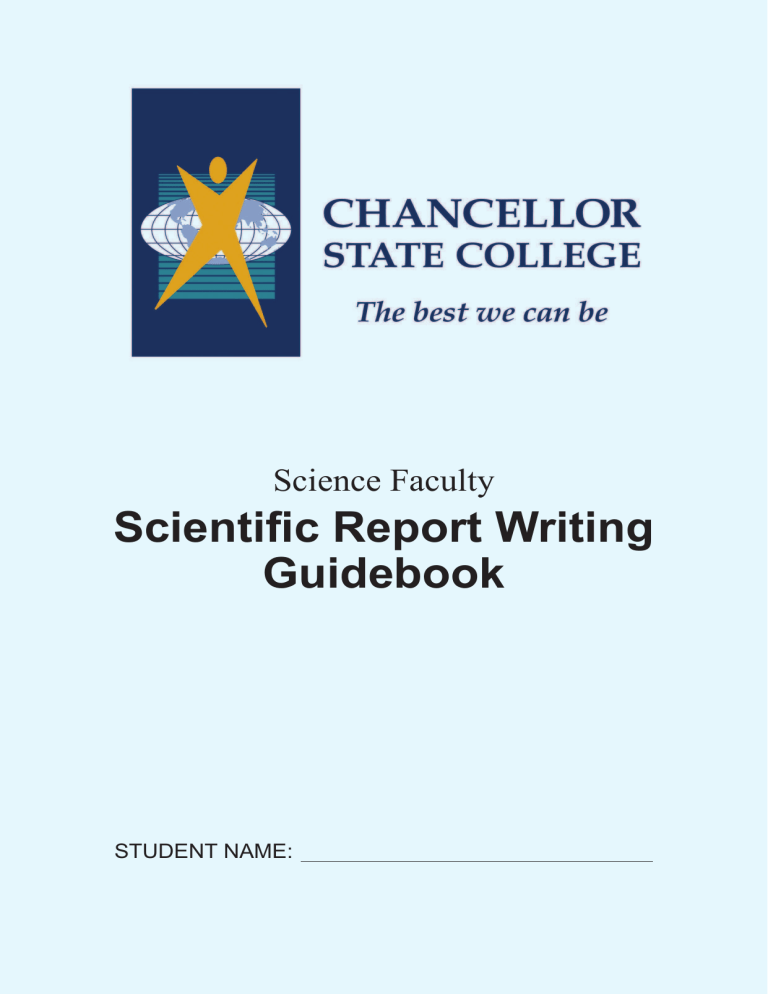 Scientific report writing guidebook