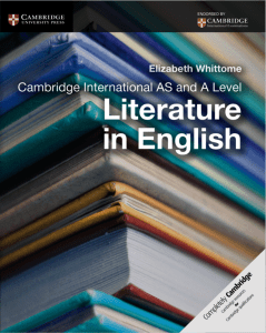 Cambridge International AS and A Level Literature in English-001-049