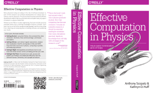 Effective Computation in Physics (Python)